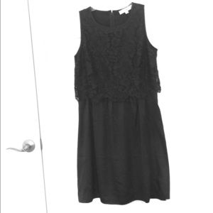 Ann Taylor Loft Lace top cocktail dress